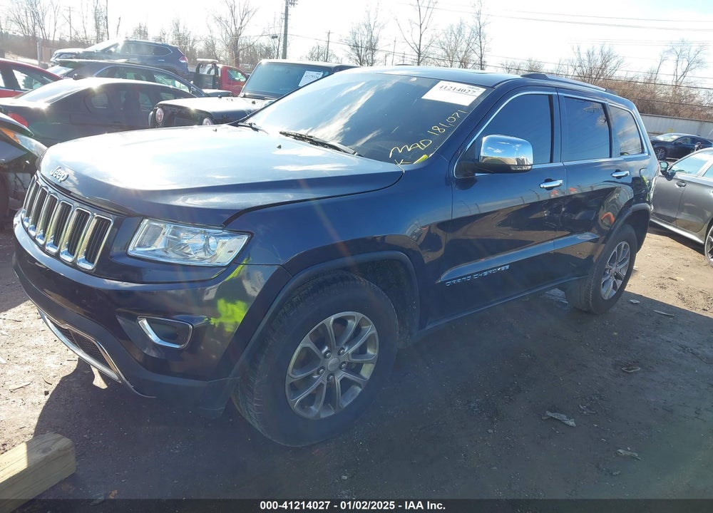 2014 JEEP GRAND CHEROKEE LIMITED VIN: 1C4RJFBG8EC335577