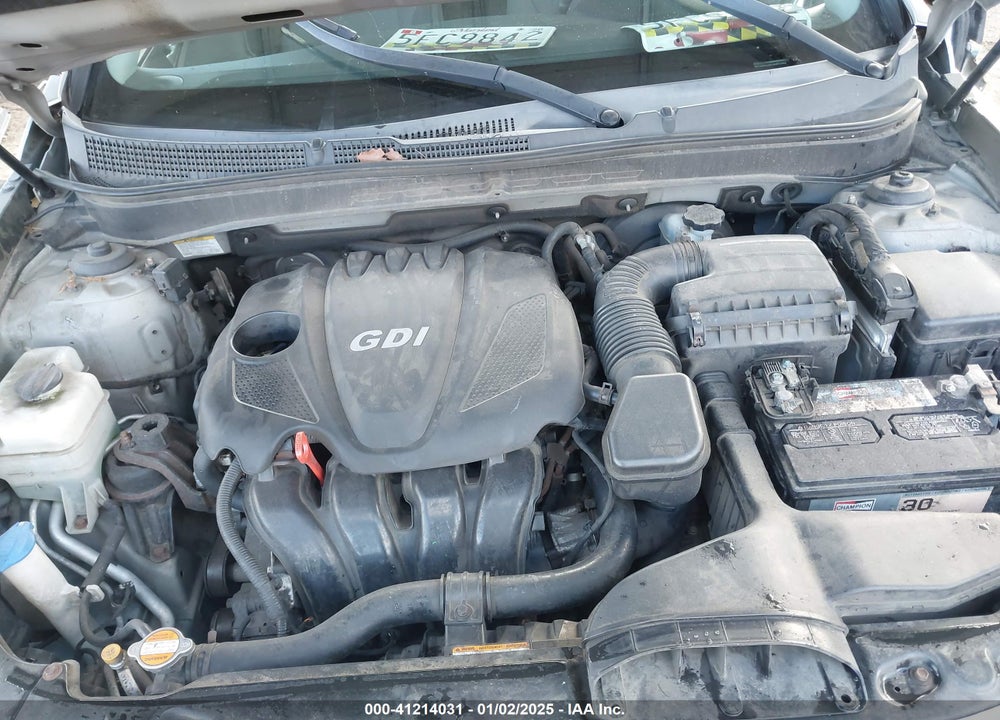 2011 HYUNDAI SONATA GLS VIN: 5NPEB4AC0BH007584