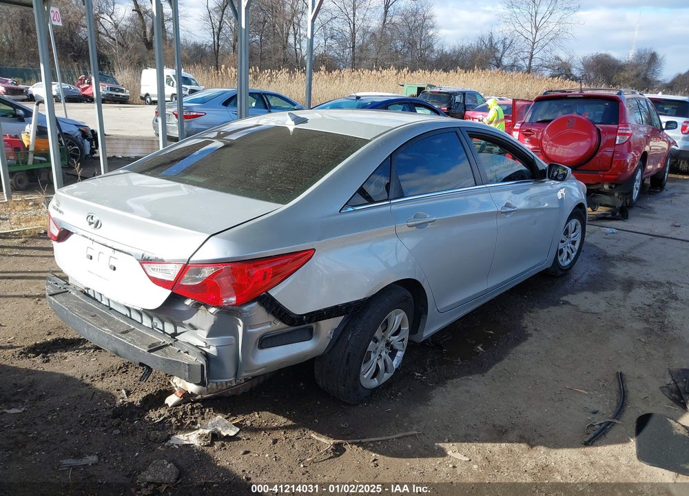 2011 HYUNDAI SONATA GLS VIN: 5NPEB4AC0BH007584