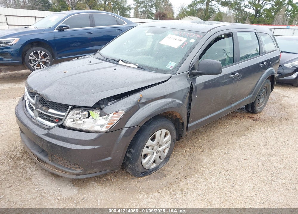 2014 DODGE JOURNEY SE VIN: 3C4PDCAB7ET247286