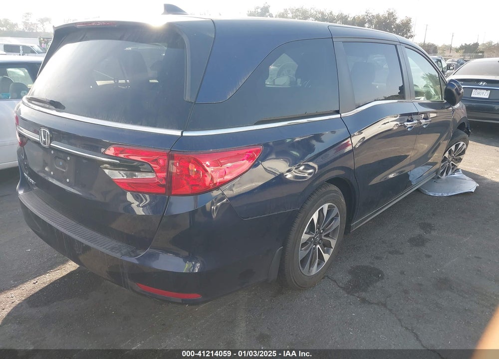 2022 HONDA ODYSSEY EX-L VIN: 5FNRL6H77NB013825
