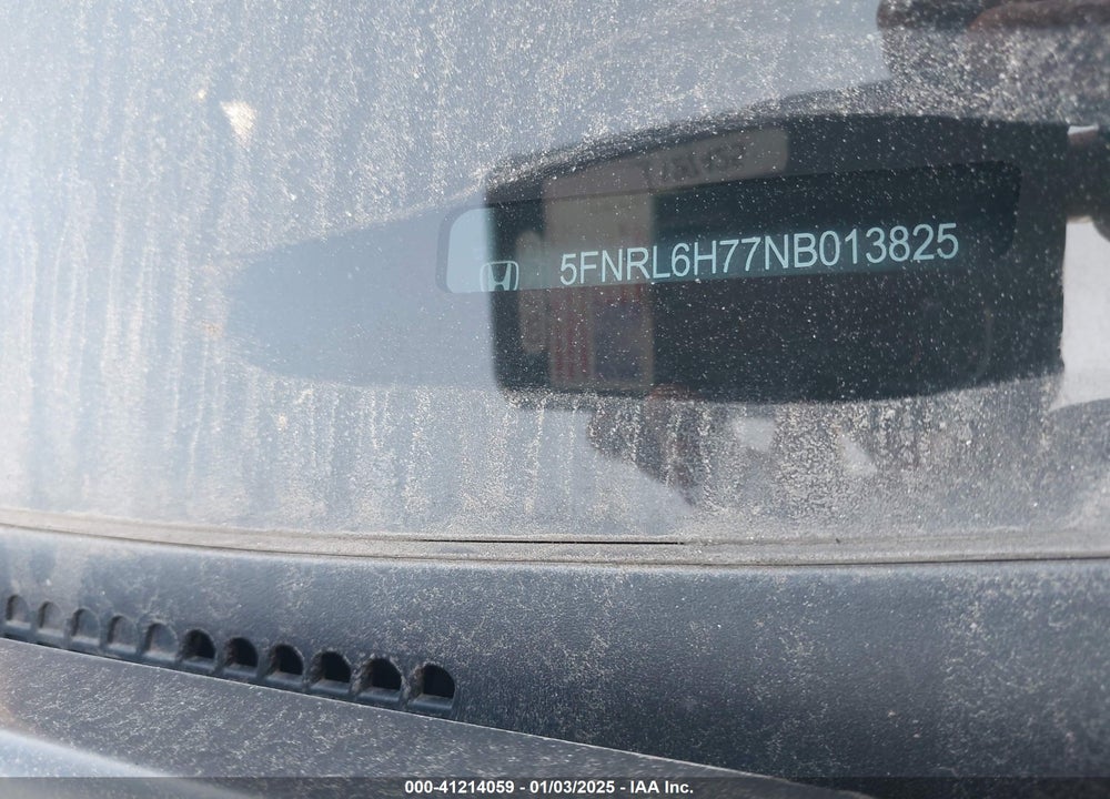 2022 HONDA ODYSSEY EX-L VIN: 5FNRL6H77NB013825