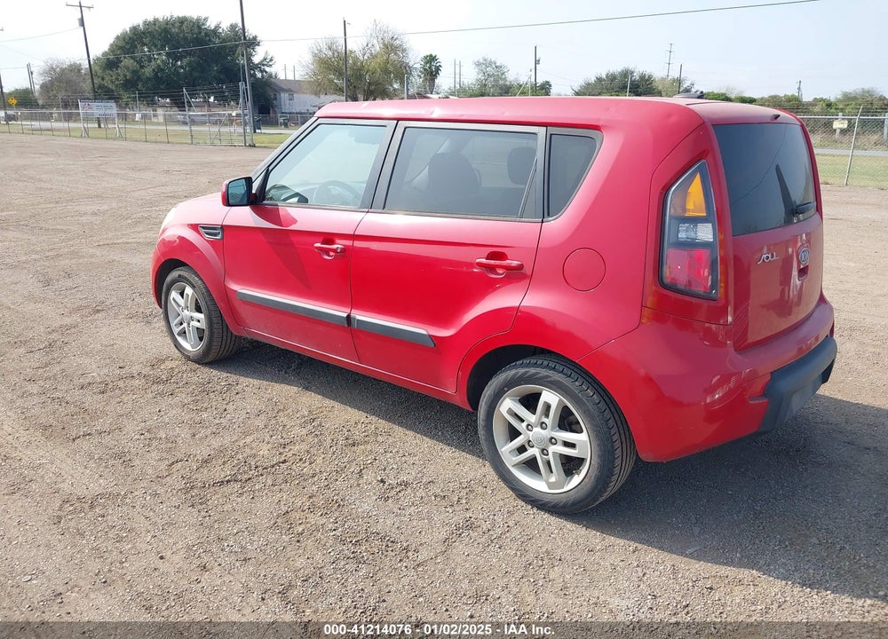 2011 KIA SOUL VIN: KNDJT2A23B7254450