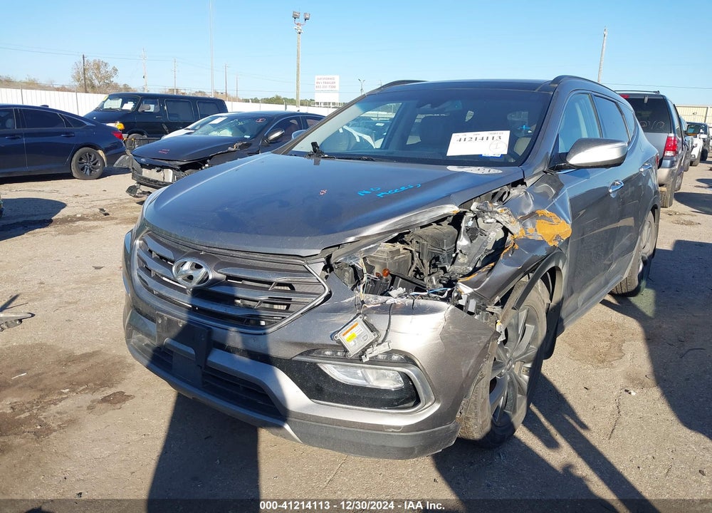2018 HYUNDAI SANTA FE SPORT VIN: 5XYZW4LA4JG513927