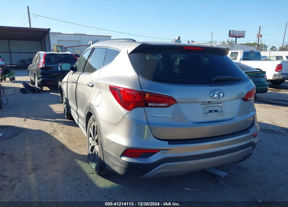 2018 HYUNDAI SANTA FE SPORT VIN: 5XYZW4LA4JG513927