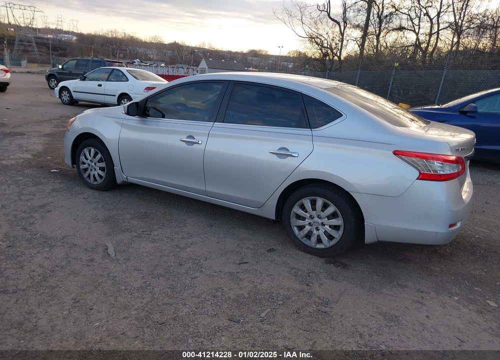2013 NISSAN SENTRA S VIN: 3N1AB7AP4DL721422