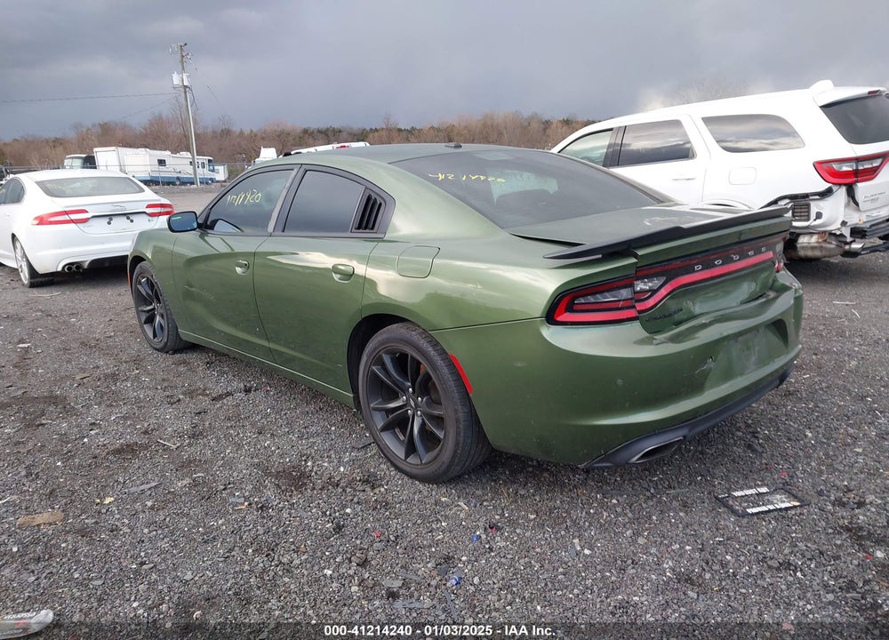 2018 DODGE CHARGER VIN: 2C3CDXBG4JH217847
