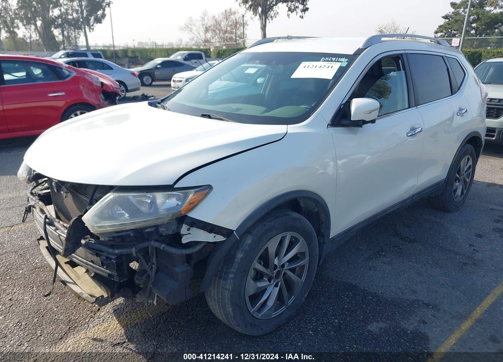 2015 NISSAN ROGUE SL VIN: 5N1AT2MT9FC908073