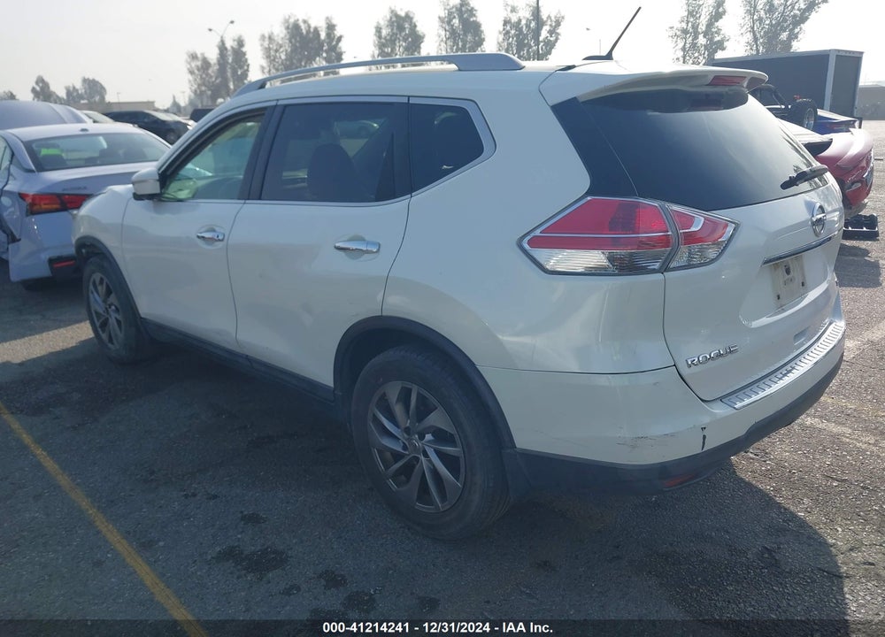2015 NISSAN ROGUE SL VIN: 5N1AT2MT9FC908073
