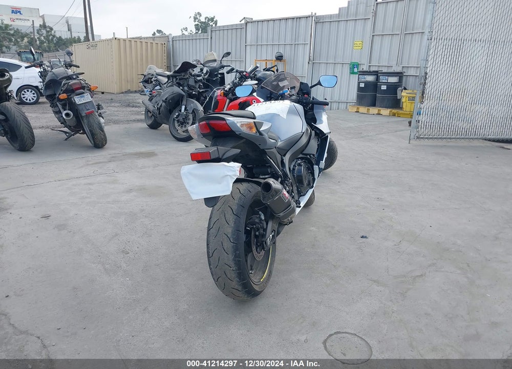 2022 SUZUKI GSX-R600 VIN: JS1GN7FA1N7100643
