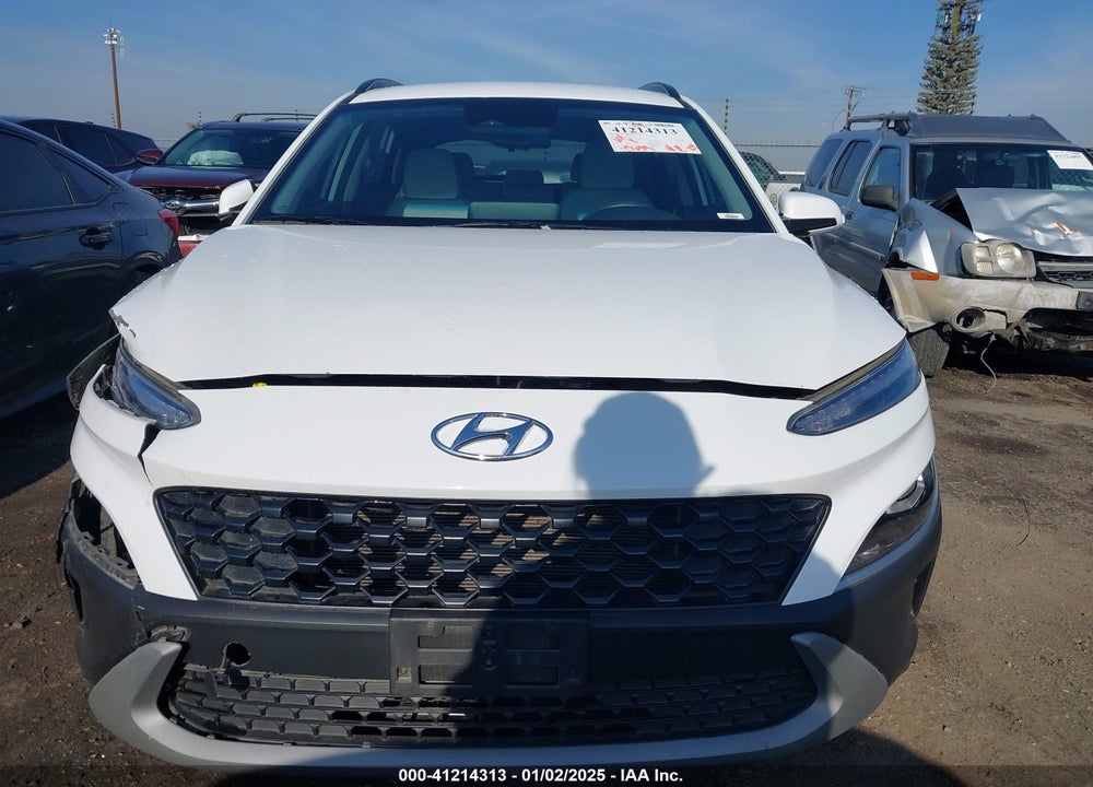 2022 HYUNDAI KONA SEL VIN: KM8K6CAB3NU777518