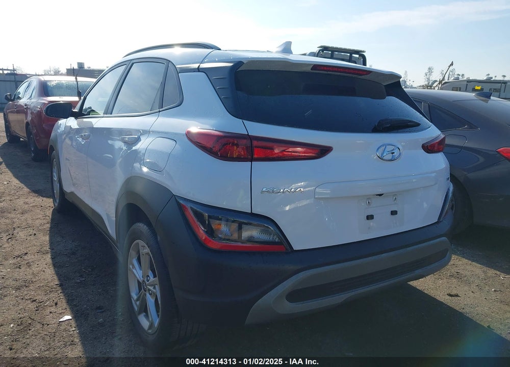 2022 HYUNDAI KONA SEL VIN: KM8K6CAB3NU777518