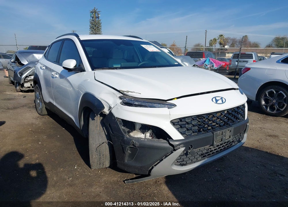 2022 HYUNDAI KONA SEL VIN: KM8K6CAB3NU777518