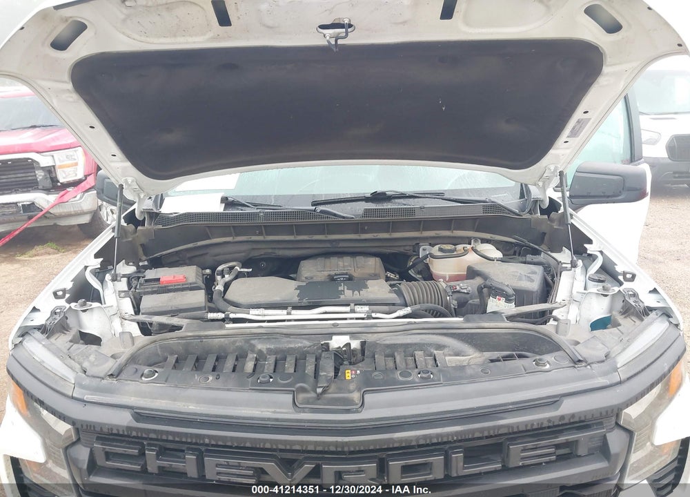 2023 CHEVROLET SILVERADO 1500 2WD DOUBLE CAB STANDARD BED CUSTOM VIN: 1GCRABEKXPZ251107