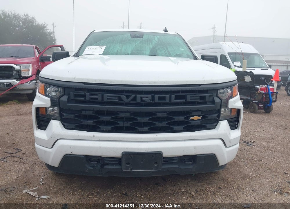 2023 CHEVROLET SILVERADO 1500 2WD DOUBLE CAB STANDARD BED CUSTOM VIN: 1GCRABEKXPZ251107