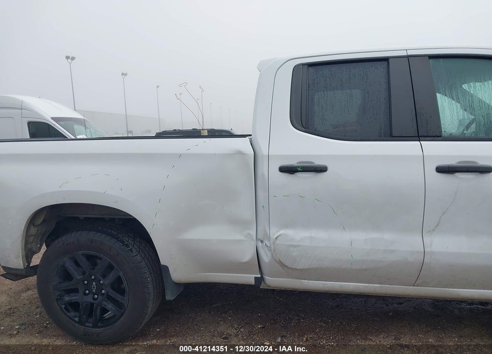 2023 CHEVROLET SILVERADO 1500 2WD DOUBLE CAB STANDARD BED CUSTOM VIN: 1GCRABEKXPZ251107