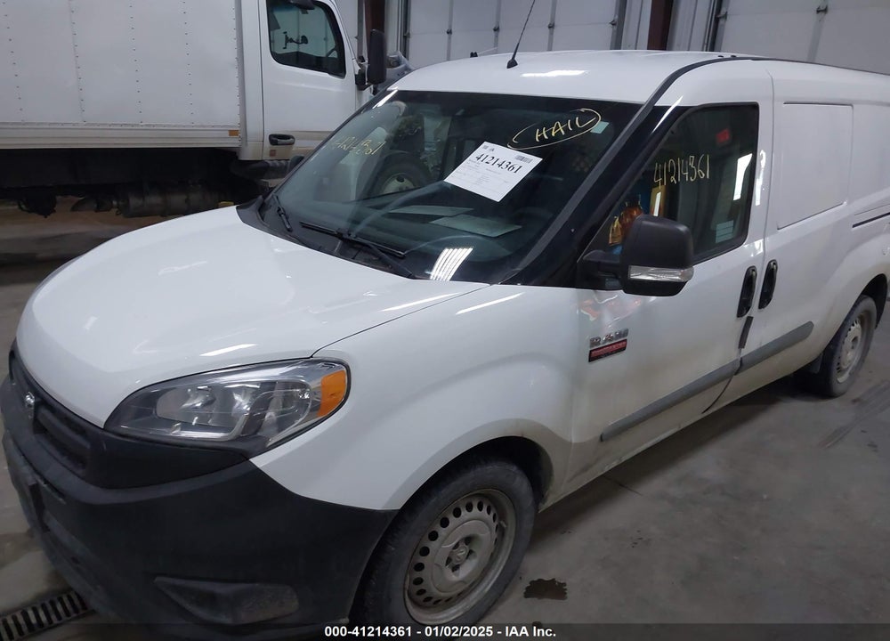 2018 RAM PROMASTER CITY TRADESMAN VIN: ZFBERFAB9J6J97203