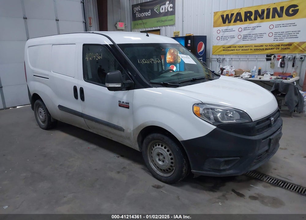 2018 RAM PROMASTER CITY TRADESMAN VIN: ZFBERFAB9J6J97203
