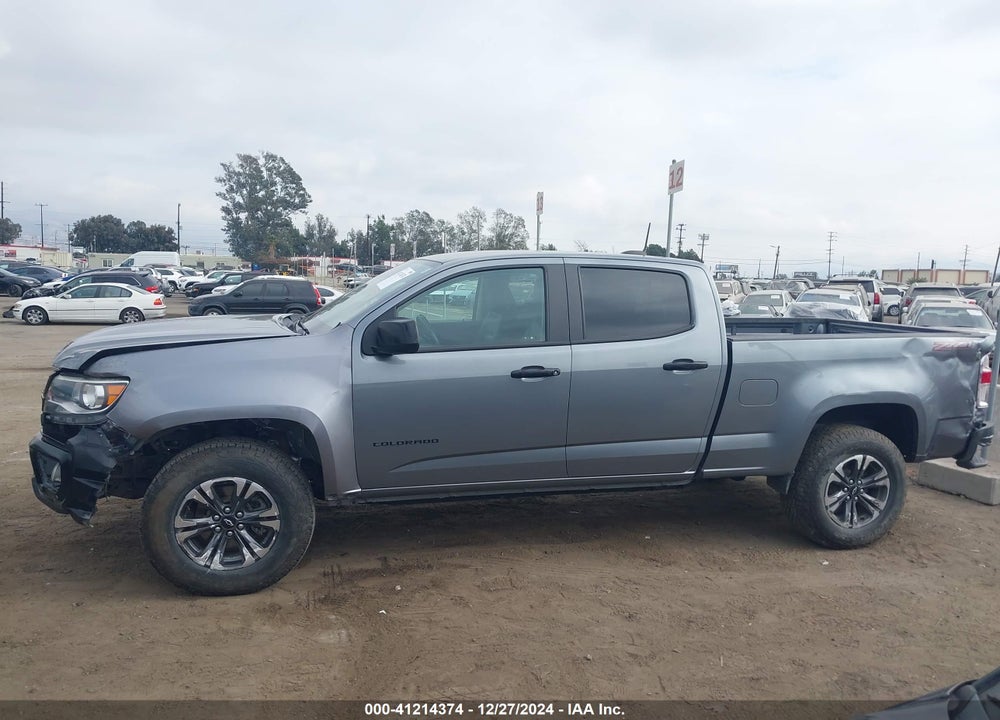 2021 CHEVROLET COLORADO 4WD LONG BOX Z71 VIN: 1GCGTDEN2M1277072