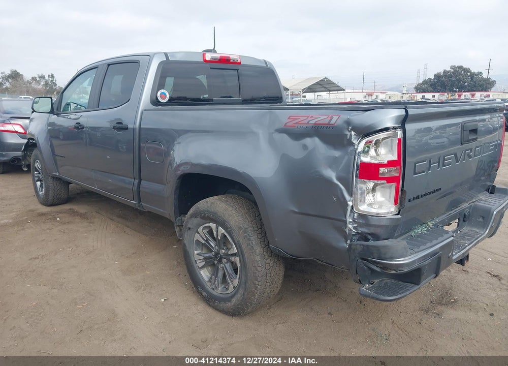 2021 CHEVROLET COLORADO 4WD LONG BOX Z71 VIN: 1GCGTDEN2M1277072