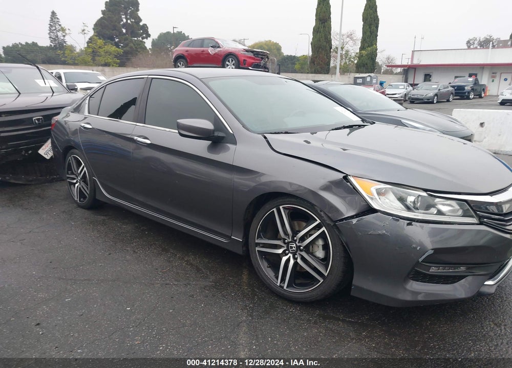 2017 HONDA ACCORD SPORT SE VIN: 1HGCR2F19HA302201