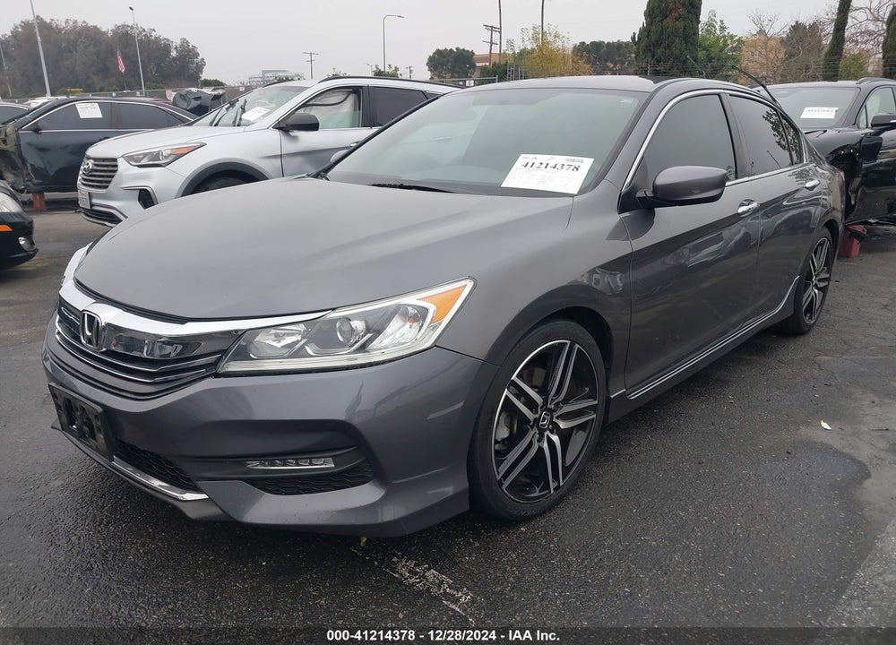 2017 HONDA ACCORD SPORT SE VIN: 1HGCR2F19HA302201