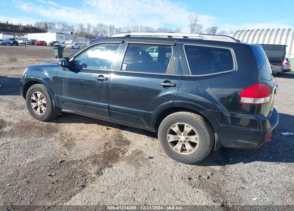 2009 KIA BORREGO EX V6 VIN: KNDJH741395037326