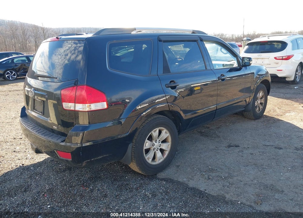 2009 KIA BORREGO EX V6 VIN: KNDJH741395037326