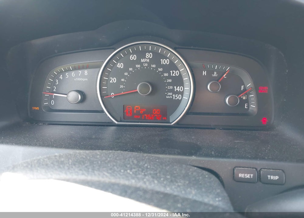 2009 KIA BORREGO EX V6 VIN: KNDJH741395037326