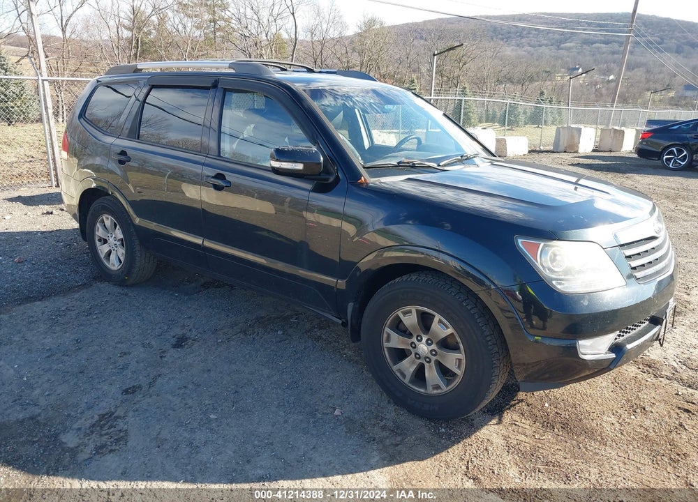 2009 KIA BORREGO EX V6 VIN: KNDJH741395037326