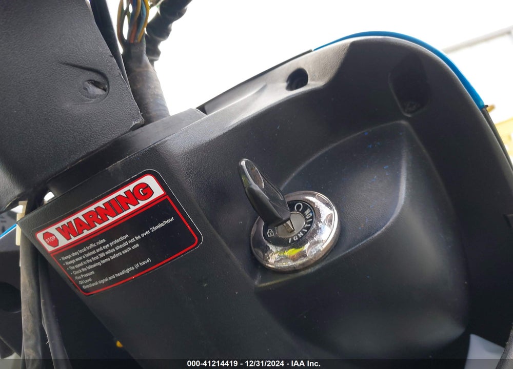 2022 BINTELLI SPRINT 50CC VIN: LL0TCAPH1NG009266