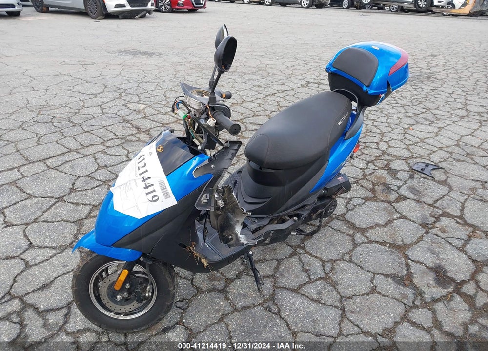 2022 BINTELLI SPRINT 50CC VIN: LL0TCAPH1NG009266