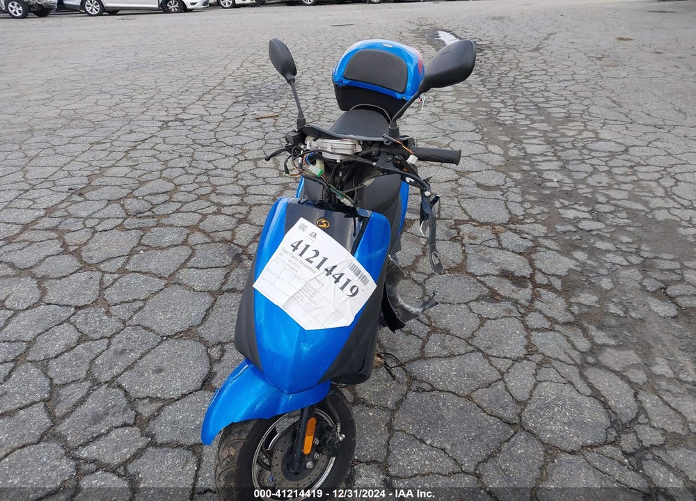 2022 BINTELLI SPRINT 50CC VIN: LL0TCAPH1NG009266