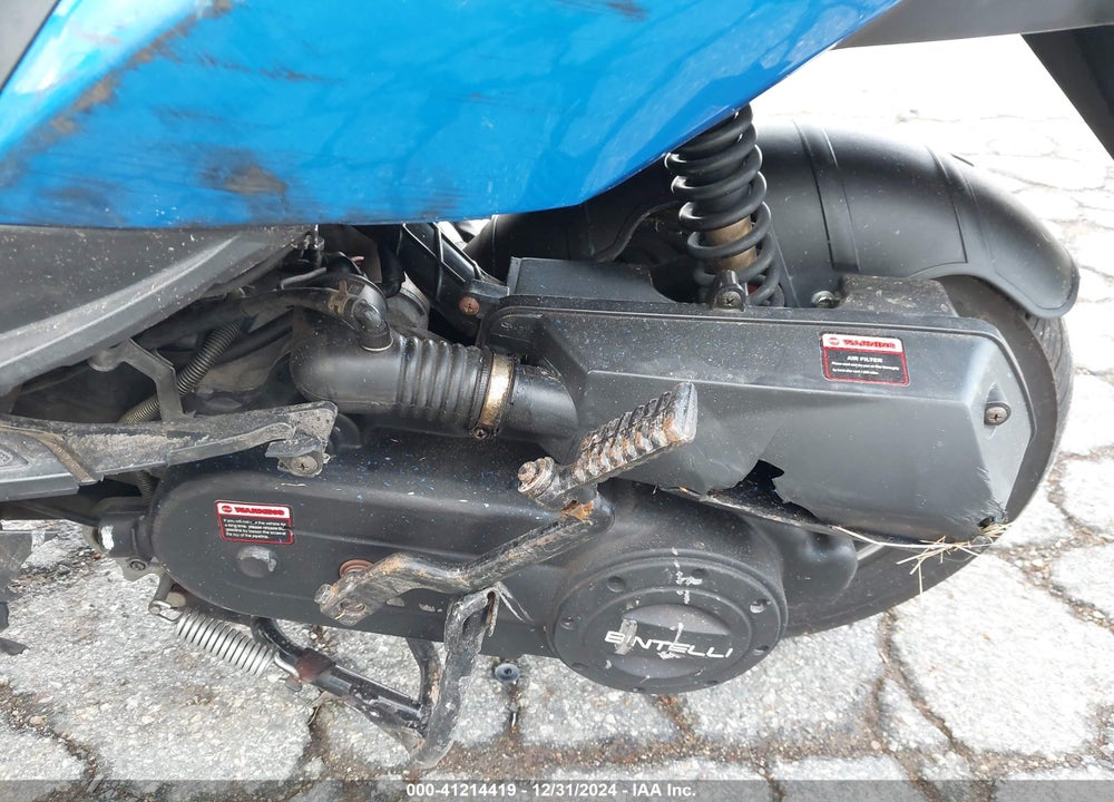 2022 BINTELLI SPRINT 50CC VIN: LL0TCAPH1NG009266