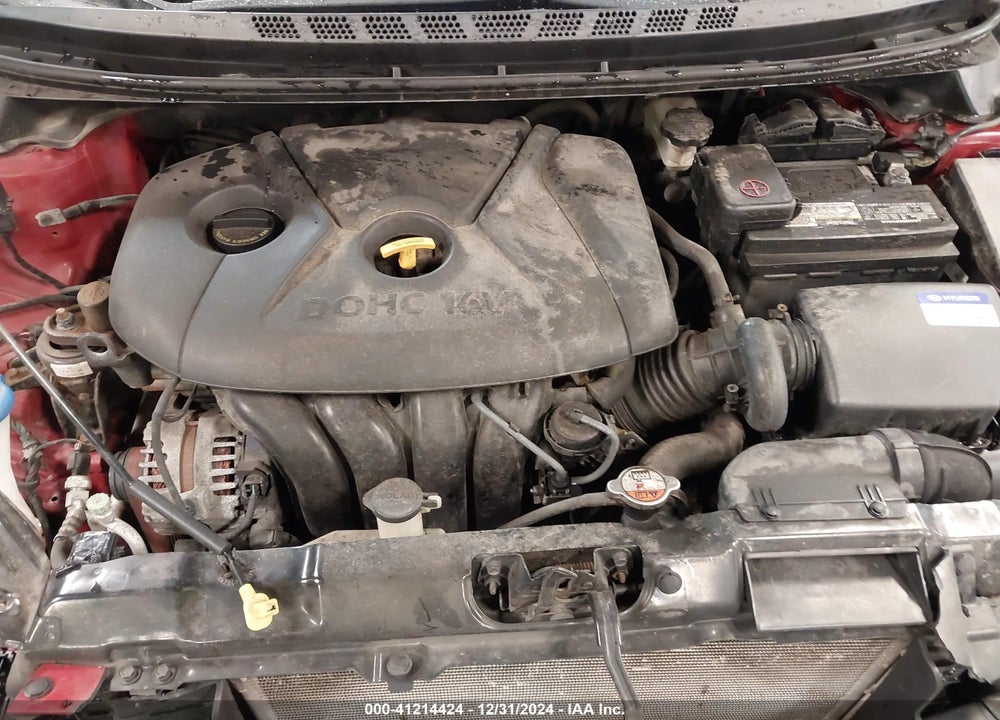 2016 HYUNDAI ELANTRA VIN: KMHDH4AEXGU652117