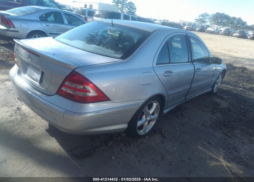 2005 MERCEDES-BENZ C 320 LUXURY/SPORT VIN: WDBRF64J85F666828