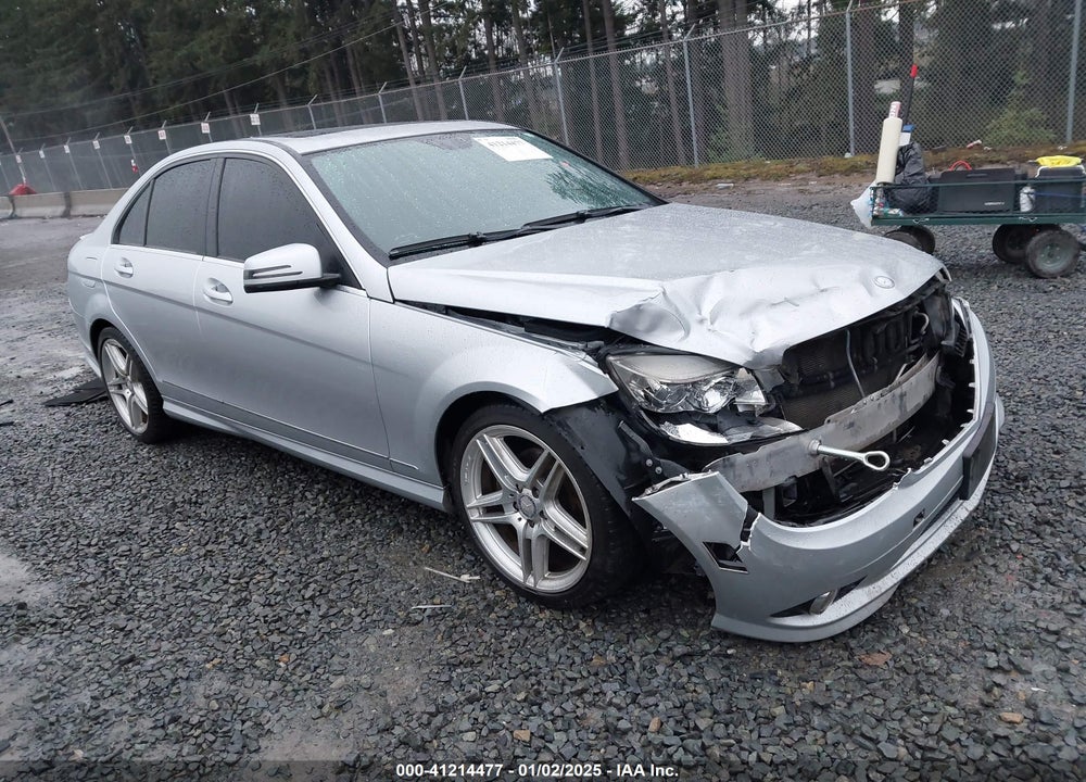 2010 MERCEDES-BENZ C 300 LUXURY/SPORT VIN: WDDGF5EB0AR093870