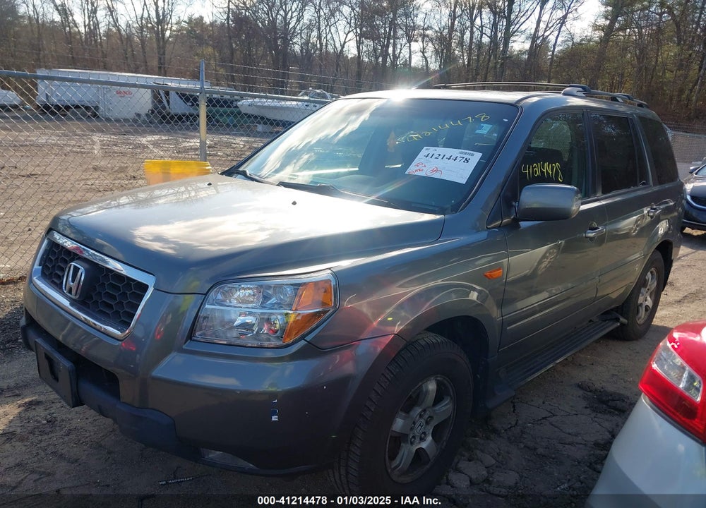 2007 HONDA PILOT EX-L VIN: 2HKYF18707H501332