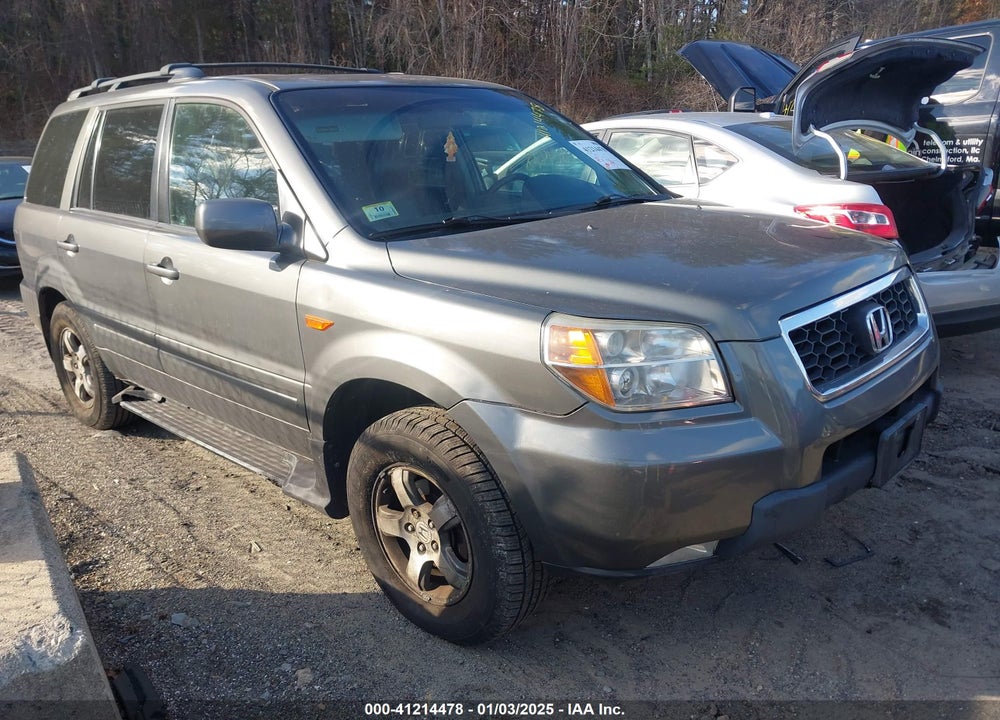 2007 HONDA PILOT EX-L VIN: 2HKYF18707H501332
