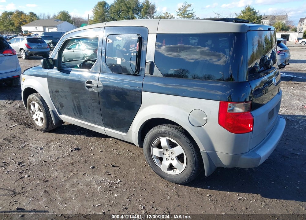 2003 HONDA ELEMENT EX VIN: 5J6YH28583L025300