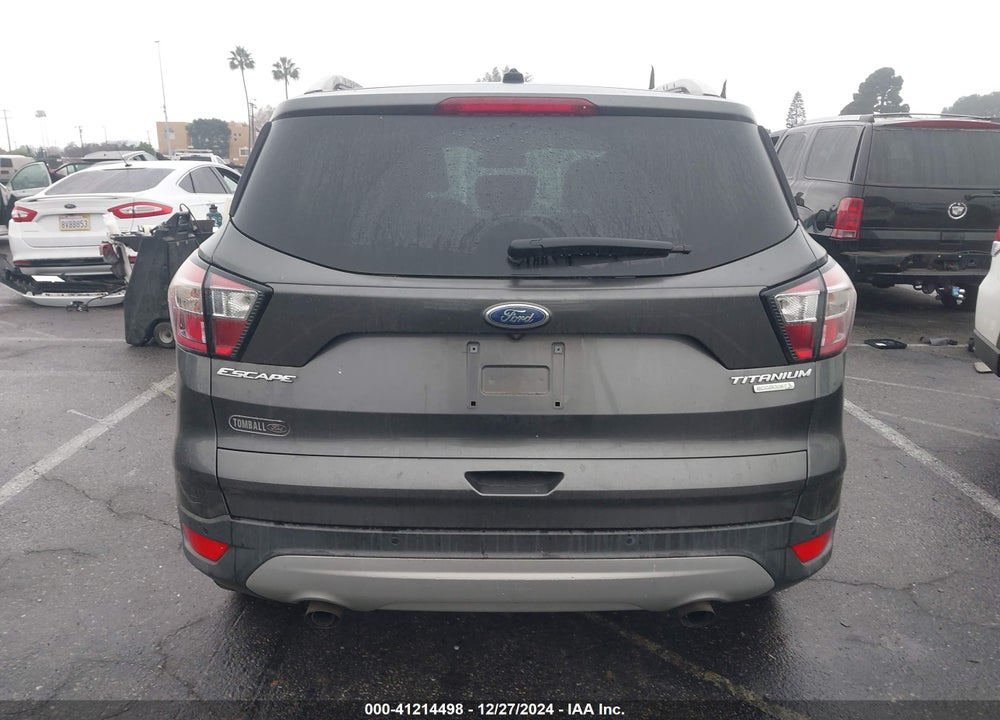 2017 FORD ESCAPE TITANIUM VIN: 1FMCU0JD3HUD27981