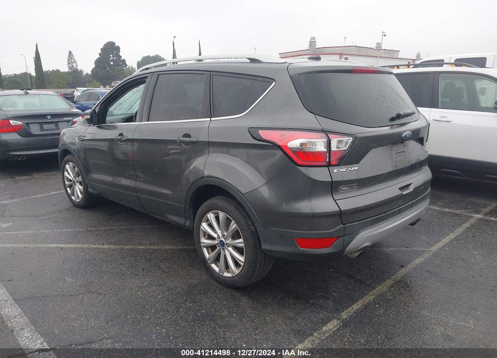 2017 FORD ESCAPE TITANIUM VIN: 1FMCU0JD3HUD27981