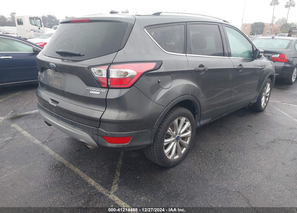 2017 FORD ESCAPE TITANIUM VIN: 1FMCU0JD3HUD27981