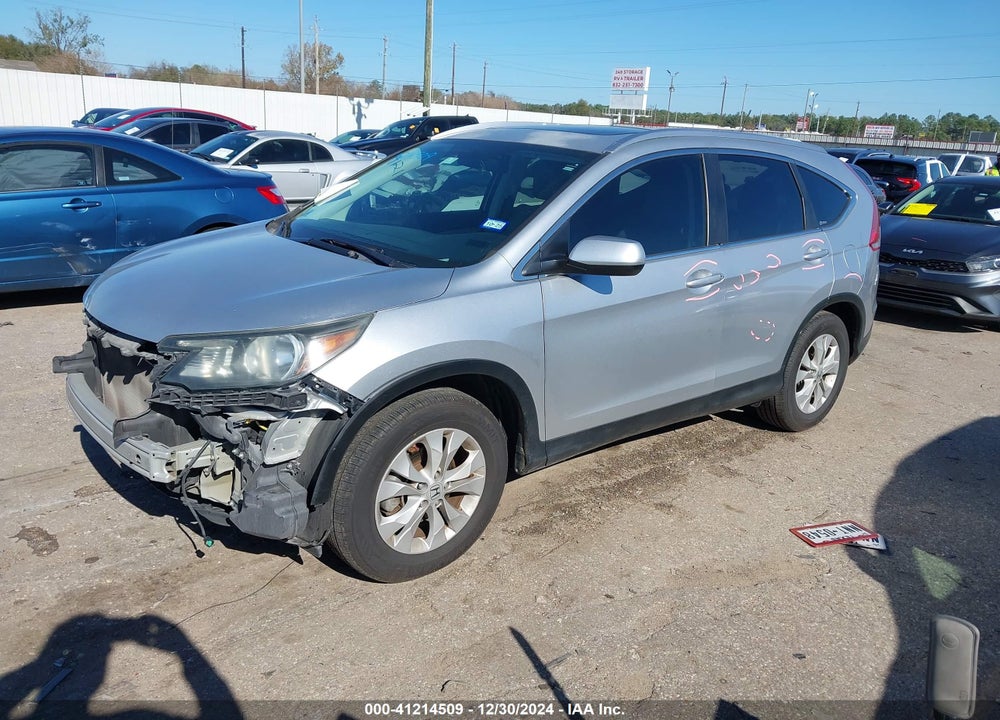 2012 HONDA CR-V EX-L VIN: 2HKRM3H71CH512226