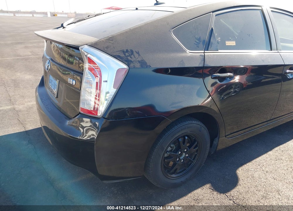 2013 TOYOTA PRIUS THREE VIN: JTDKN3DU6D5543595