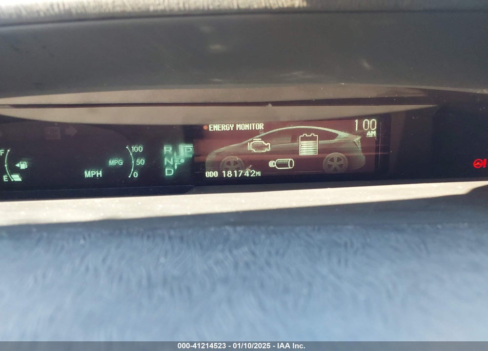 2013 TOYOTA PRIUS THREE VIN: JTDKN3DU6D5543595