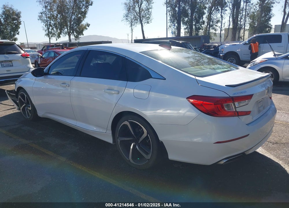 2022 HONDA ACCORD SPORT 2.0T VIN: 1HGCV2F38NA007714