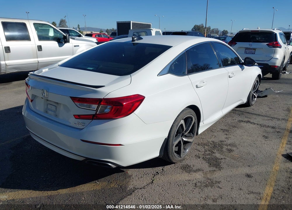 2022 HONDA ACCORD SPORT 2.0T VIN: 1HGCV2F38NA007714