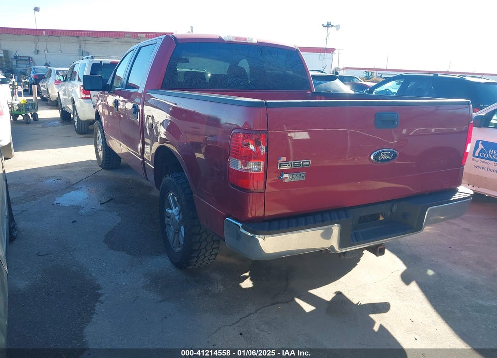 2008 FORD F-150 60TH ANNIVERSARY/FX4/KING RANCH/LARIAT/XLT VIN: 1FTPW14V68FA82687