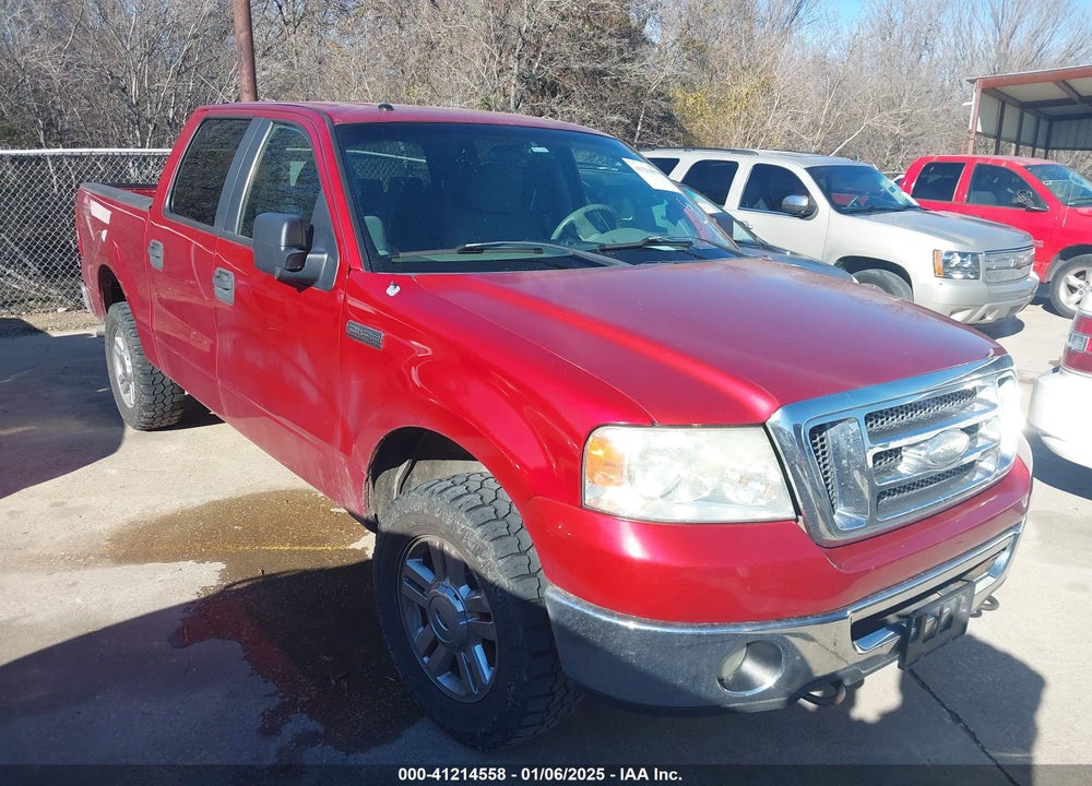 2008 FORD F-150 60TH ANNIVERSARY/FX4/KING RANCH/LARIAT/XLT VIN: 1FTPW14V68FA82687